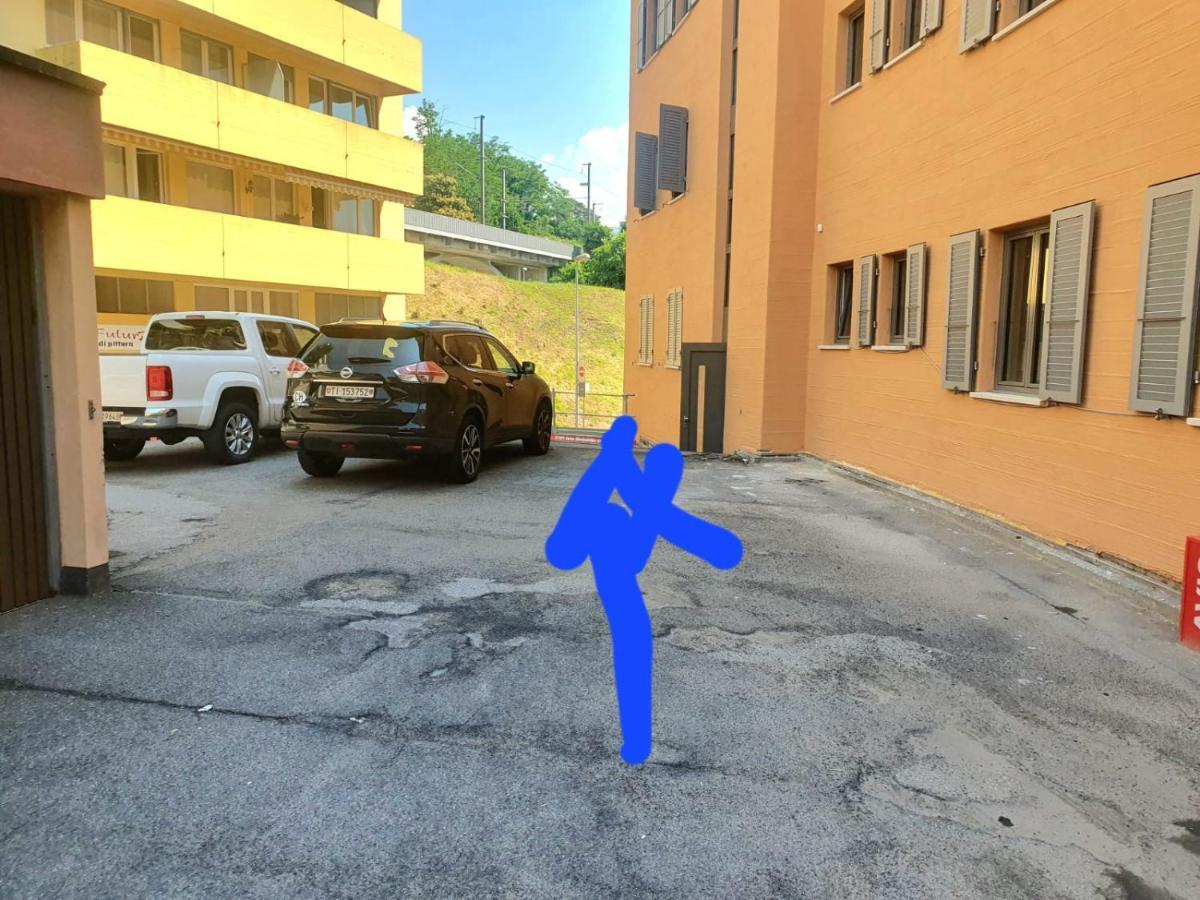 Central Lugano Family Flat 2 Bedrooms Lake View Bagian luar foto