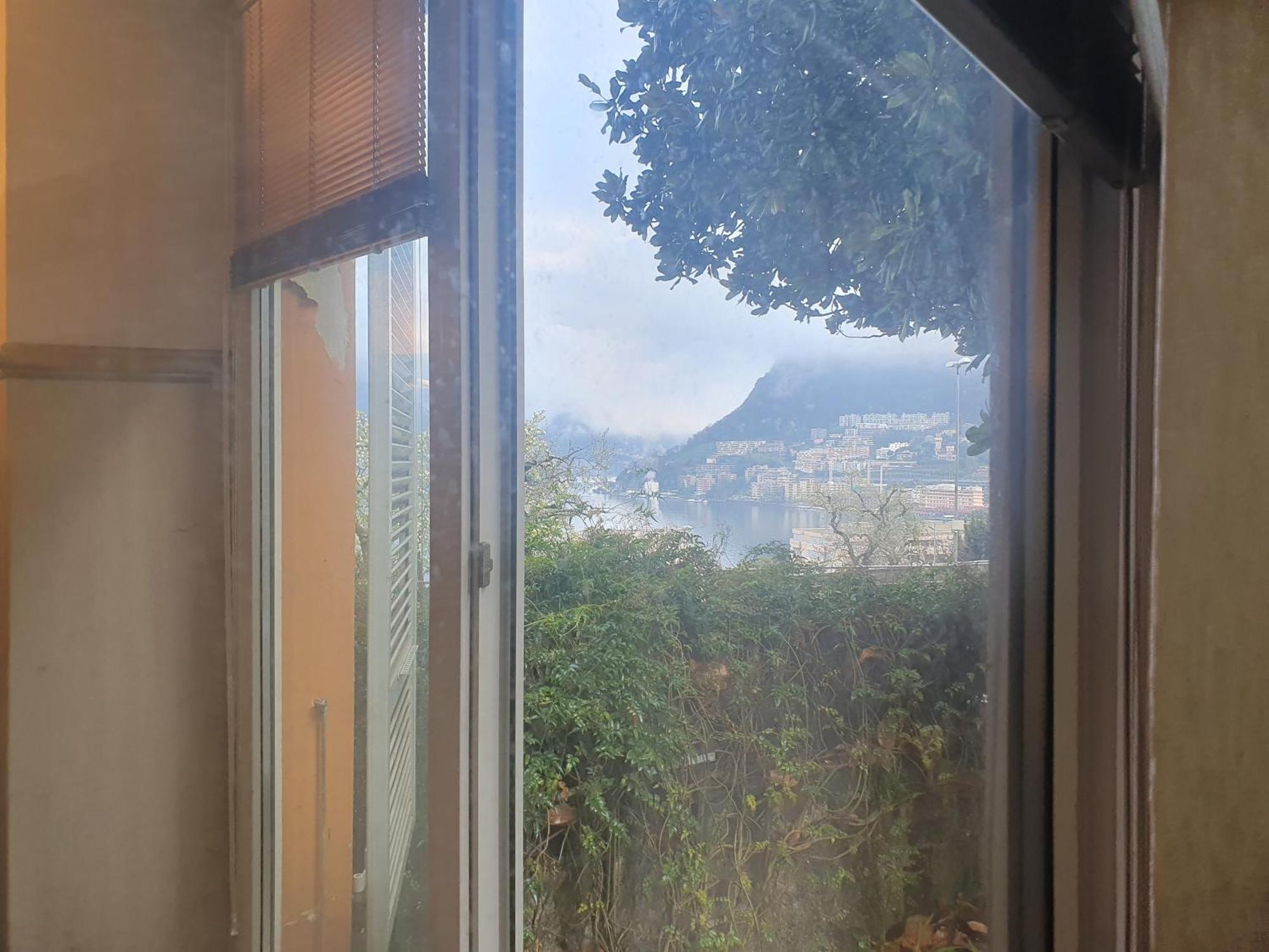 Central Lugano Family Flat 2 Bedrooms Lake View Bagian luar foto